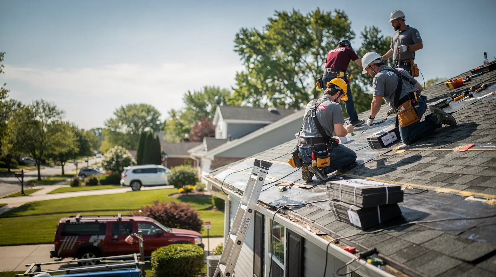 Roof Repair in Mechanic Falls, ME around you